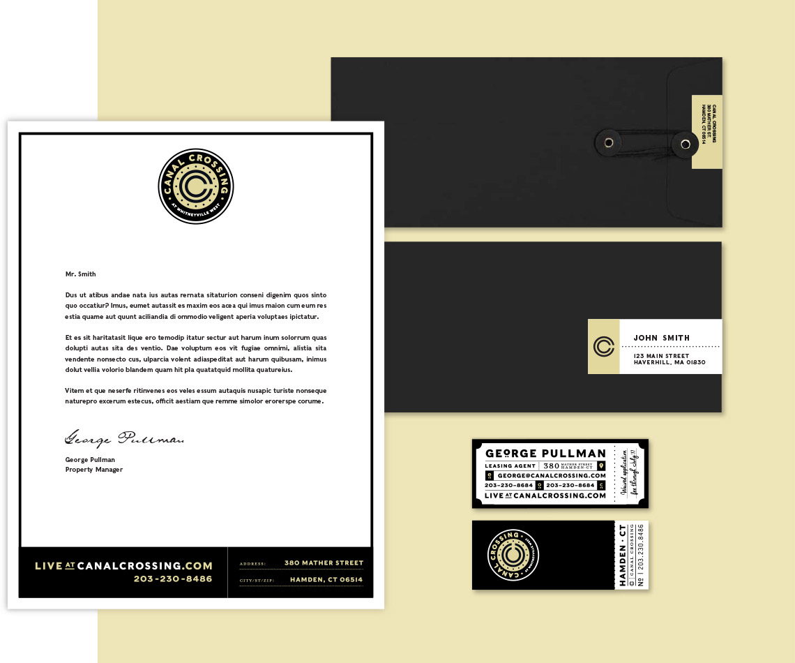 Canal Crossing Letterhead