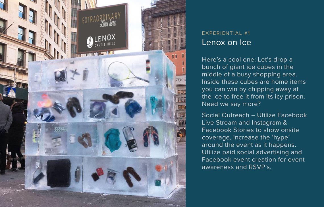 Lenox Hills experiential